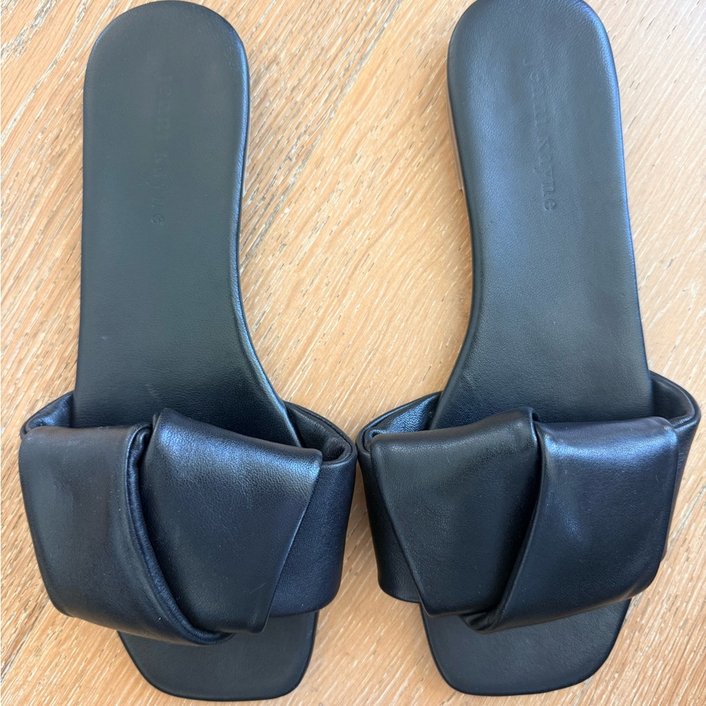 Jenni Kayne Dani Slides in Black. Size 40 - Picture 14 of 14